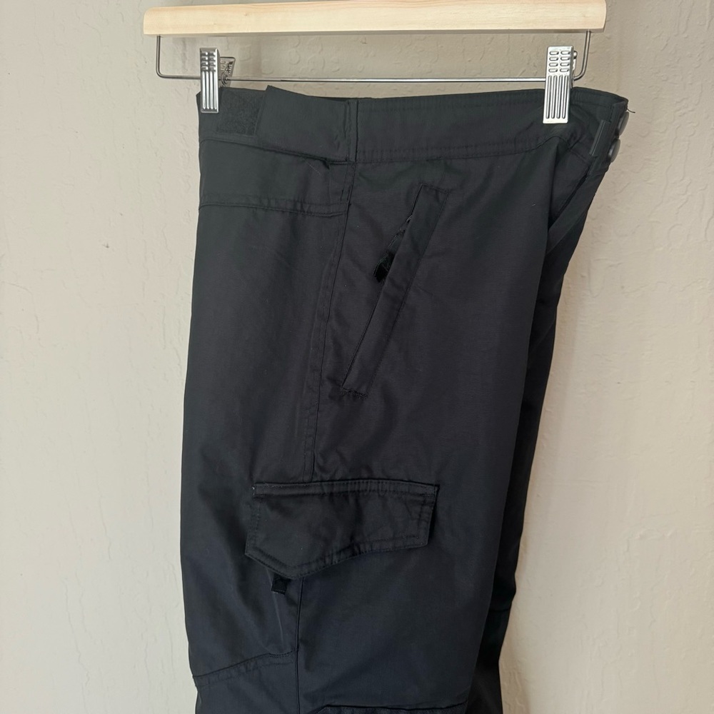 SLALOM Kids Winter Snow Pants Black Insulated Water Resistant - Picture 7 of 12